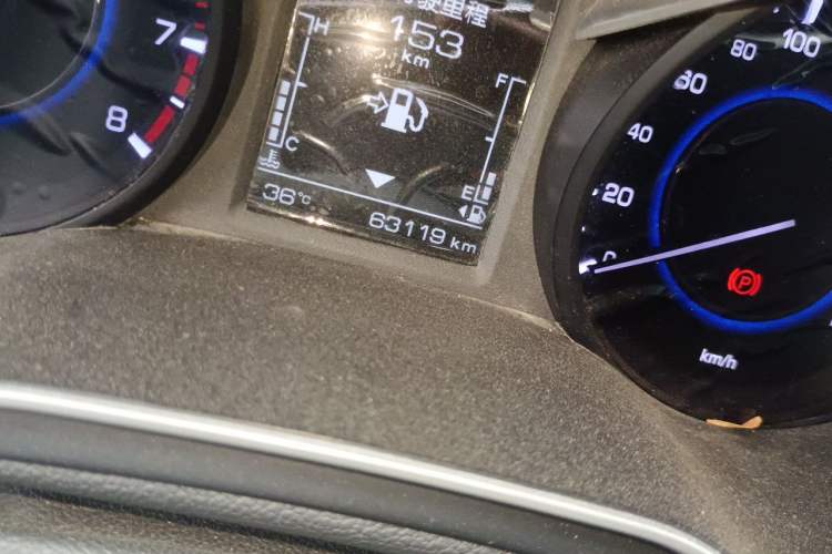Used CHANGAN Eado 2019 1.6L GDI Manual Value Edition China VI Standard Odometer Close Up