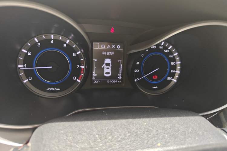 Used CHANGAN Eado 2019 High-Energy Edition 1.6L GDI Manual Pioneer Model China VI Standard Odometer Close Up