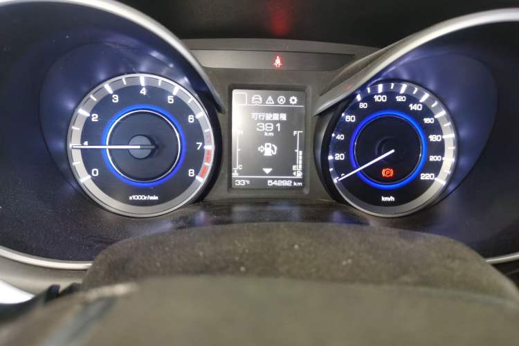 Used CHANGAN Eado 2019 1.6L GDI Manual Value Edition China VI Standard Odometer Close Up