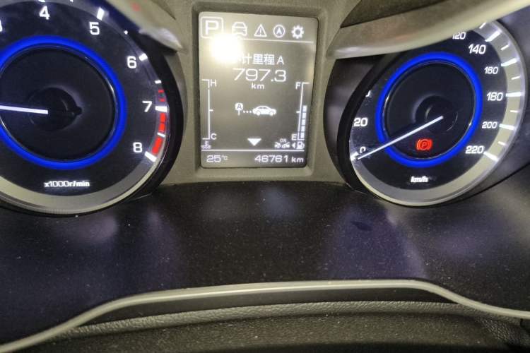 Used CHANGAN Eado 2019 High-Energy Edition 1.6L GDI Automatic Pioneer Model China VI Standard Odometer Close Up