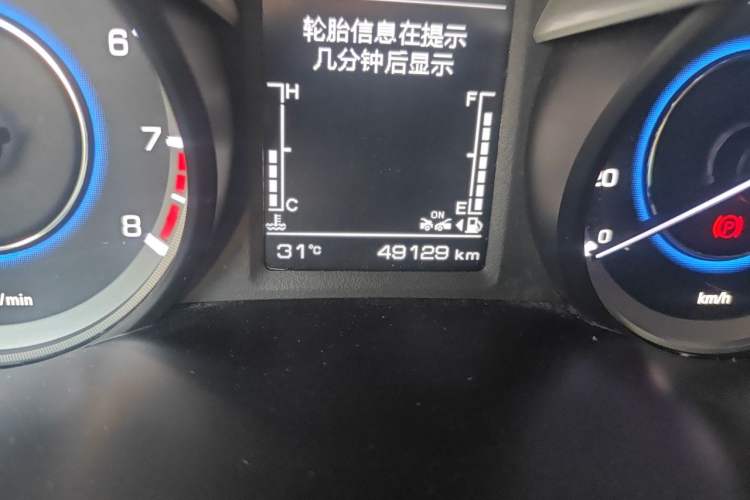 Used CHANGAN Eado 2019 High-Energy Edition 1.6L GDI Automatic Pioneer Model China VI Standard Odometer Close Up