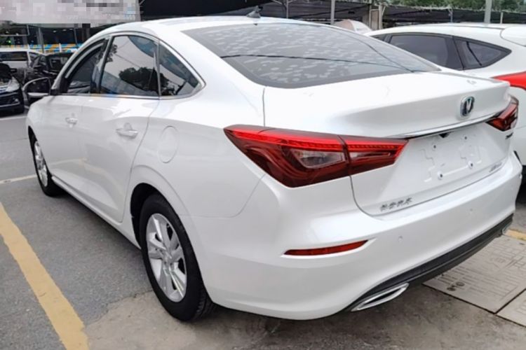 Used CHANGAN Eado 2019 Blue Whale Edition 280T GDI DCT High-Speed Model Rear Left 45 Deg
