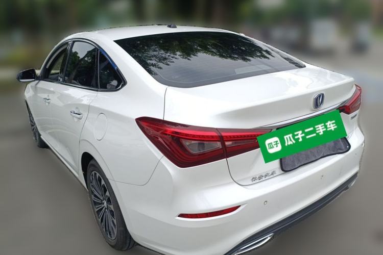 Used CHANGAN Eado 2019 Blue Whale Edition 280T GDI DCT High-Speed Model Rear Left 45 Deg