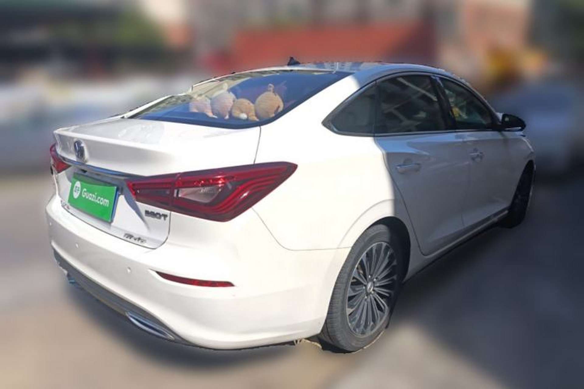 Used CHANGAN Eado 2019 Blue Whale Edition 280T GDI DCT High-Speed Model Rear Right 45 Deg