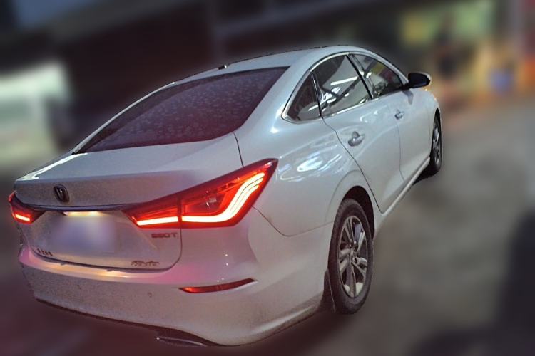 Used CHANGAN Eado 2019 Blue Whale Edition 280T GDI DCT High-Speed Model Rear Right 45 Deg