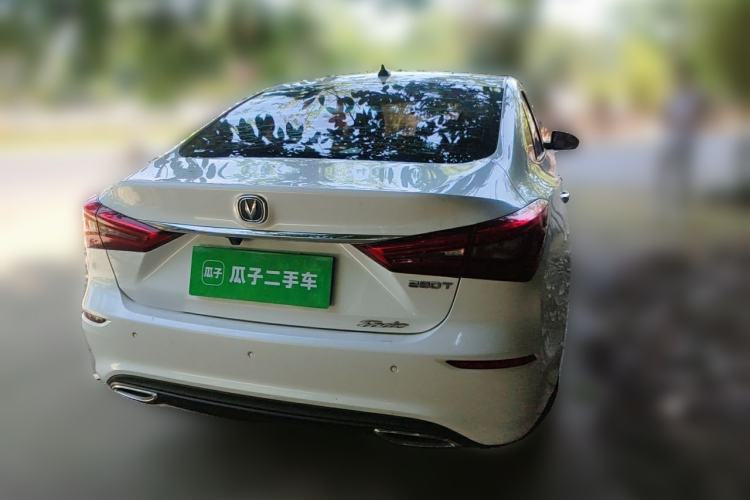 Used CHANGAN Eado 2019 Blue Whale Edition 280T GDI DCT High-Speed Model Rear Right 45 Deg