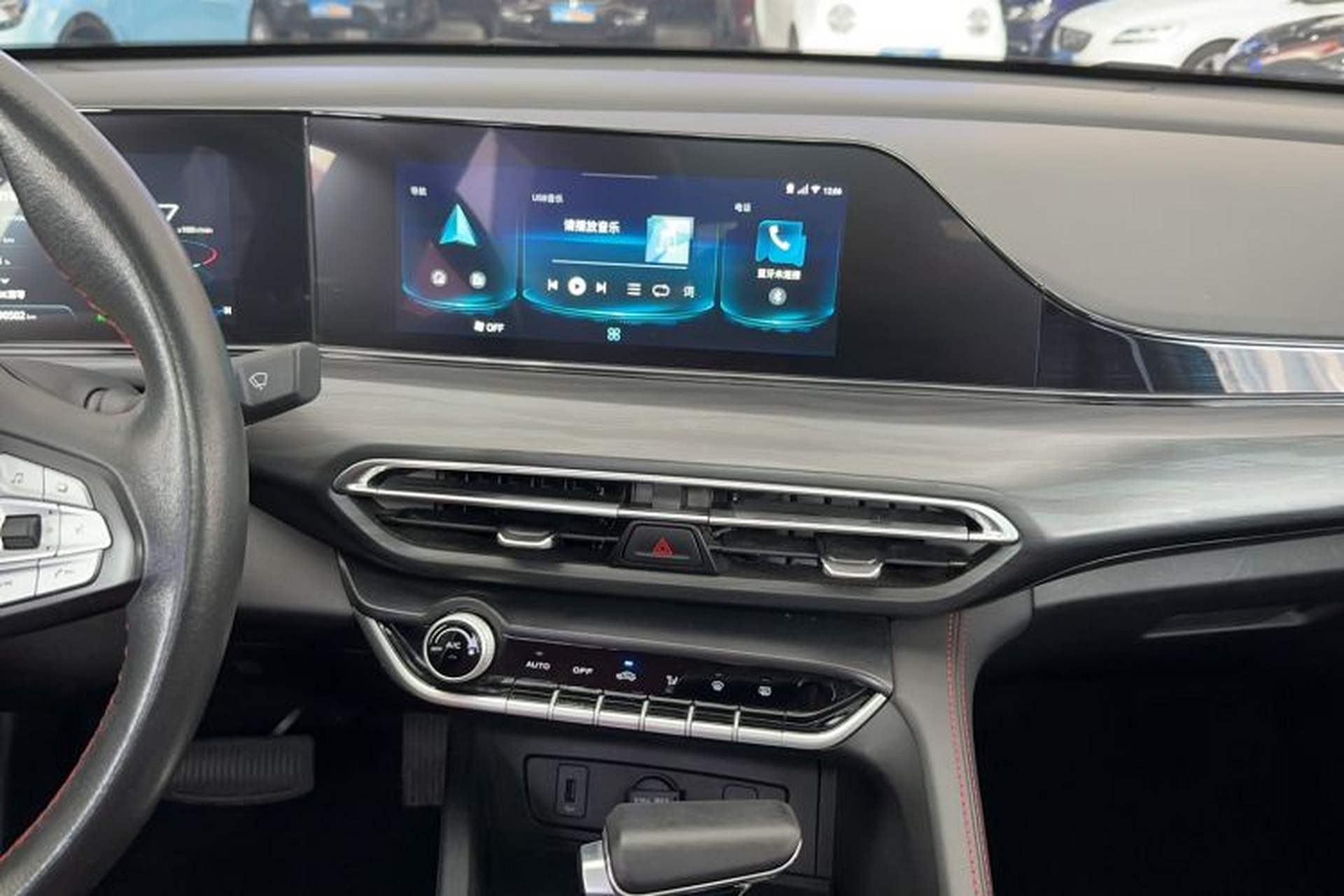 Used CHANGAN Eado 2020 PLUS Blue Whale NE 1.4T GDI DCT Flagship Model Audio And AC Panel