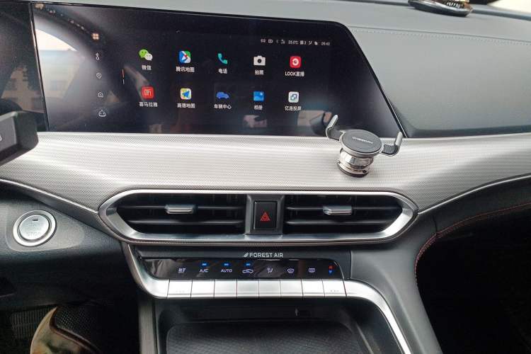 Used CHANGAN Eado 2020 PLUS Blue Whale NE 1.4T GDI DCT Flagship Model Audio And AC Panel