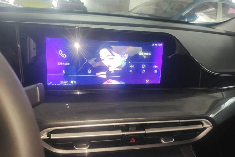 Used CHANGAN Eado 2020 PLUS Blue Whale NE 1.4T GDI DCT Prestige Model Audio And AC Panel