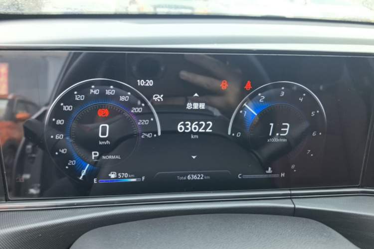 Used CHANGAN Eado 2020 PLUS Blue Whale NE 1.4T GDI DCT Flagship Model Instrument Cluster