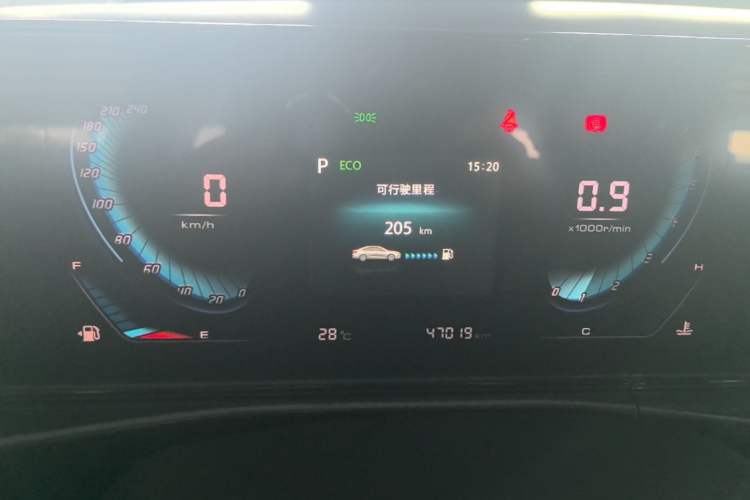 Used CHANGAN Eado 2020 PLUS Blue Whale NE 1.4T GDI DCT Prestige Model Instrument Cluster