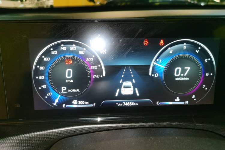 Used CHANGAN Eado 2020 PLUS Blue Whale NE 1.4T GDI DCT Flagship Model Instrument Cluster