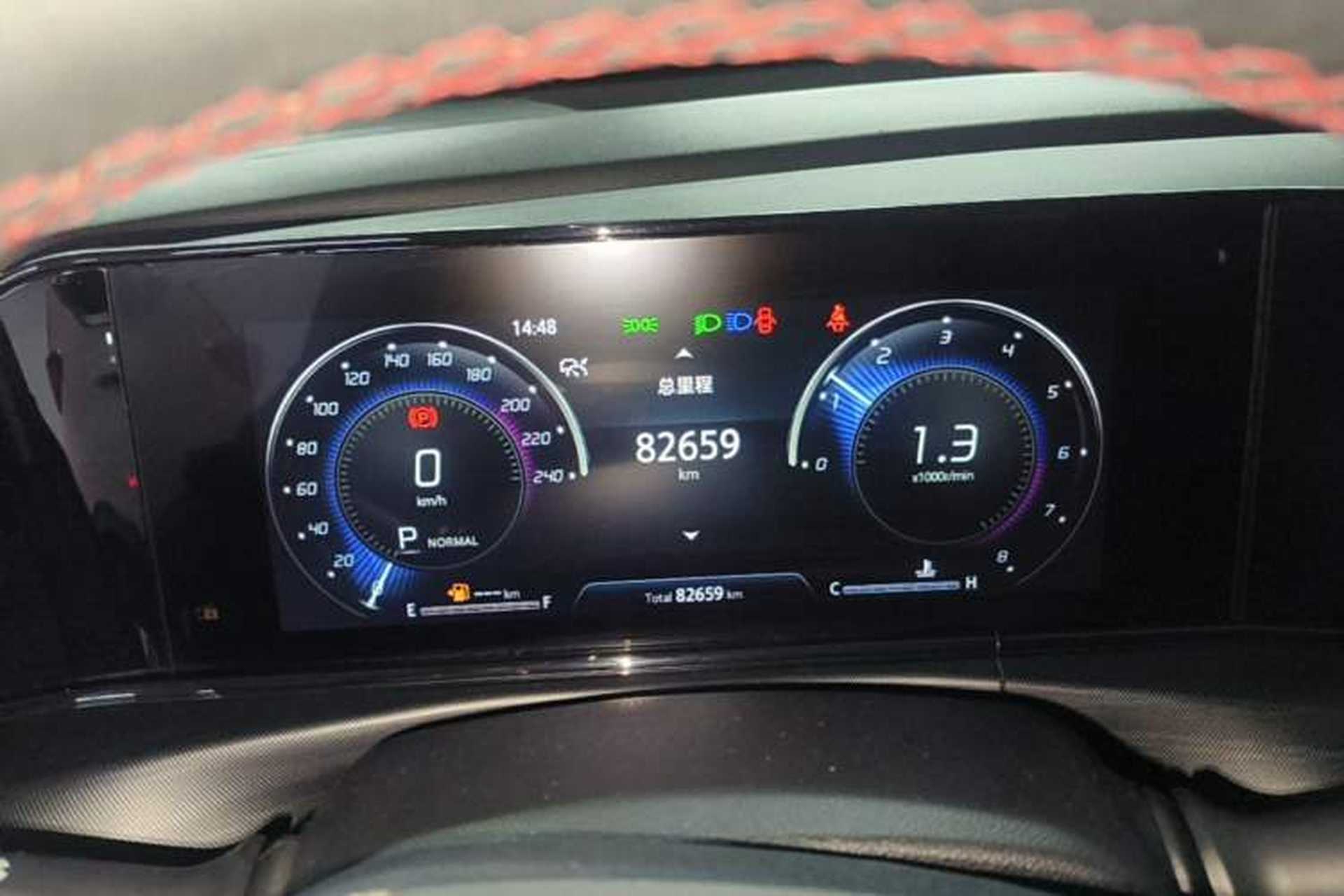 Used CHANGAN Eado 2020 PLUS Blue Whale NE 1.4T GDI DCT Flagship Model Instrument Cluster