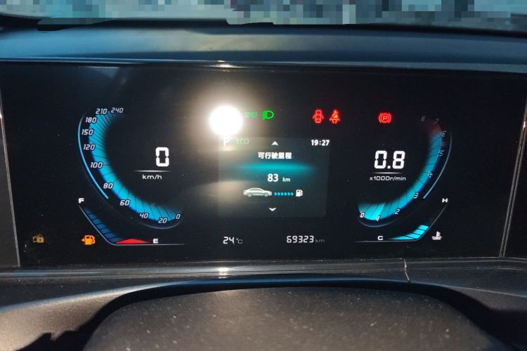 Used CHANGAN Eado 2020 PLUS Blue Whale NE 1.4T GDI DCT Prestige Model Instrument Cluster