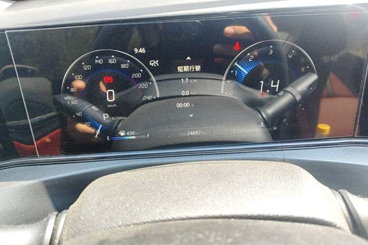 Used CHANGAN Eado 2020 PLUS Blue Whale NE 1.4T GDI DCT Flagship Model Odometer Close Up
