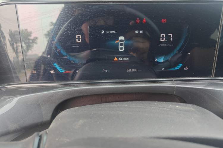 Used CHANGAN Eado 2020 PLUS Blue Whale NE 1.4T GDI DCT Prestige Model Odometer Close Up
