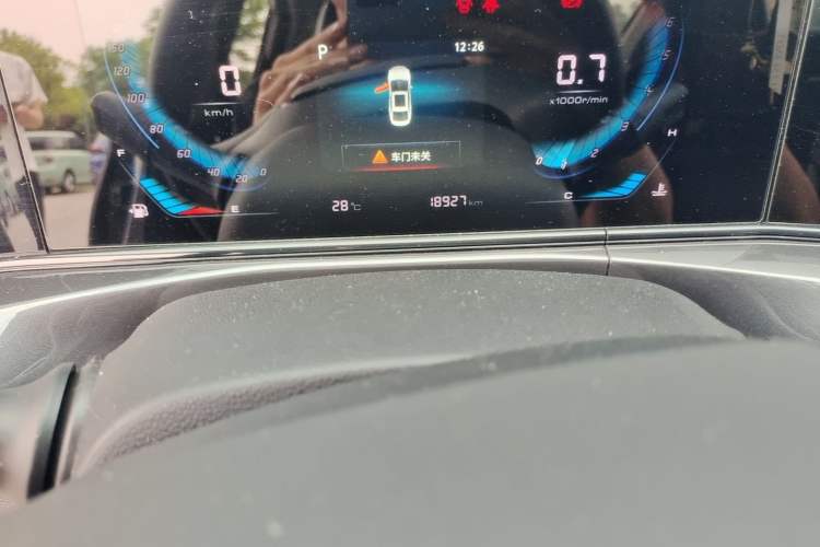 Used CHANGAN Eado 2020 PLUS 1.6L GDI Automatic Luxury Model Odometer Close Up