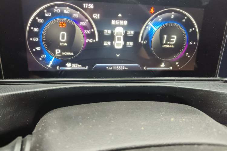 Used CHANGAN Eado 2020 PLUS Blue Whale NE 1.4T GDI DCT Flagship Model Odometer Close Up