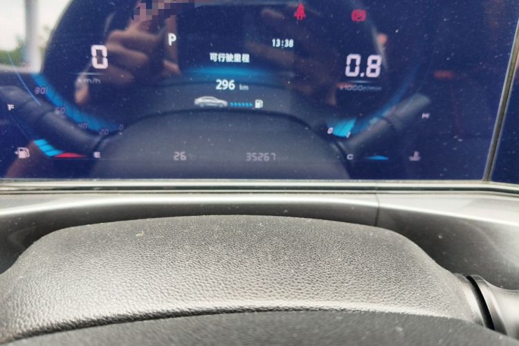 Used CHANGAN Eado 2020 PLUS 1.6L GDI Automatic Luxury Model Odometer Close Up