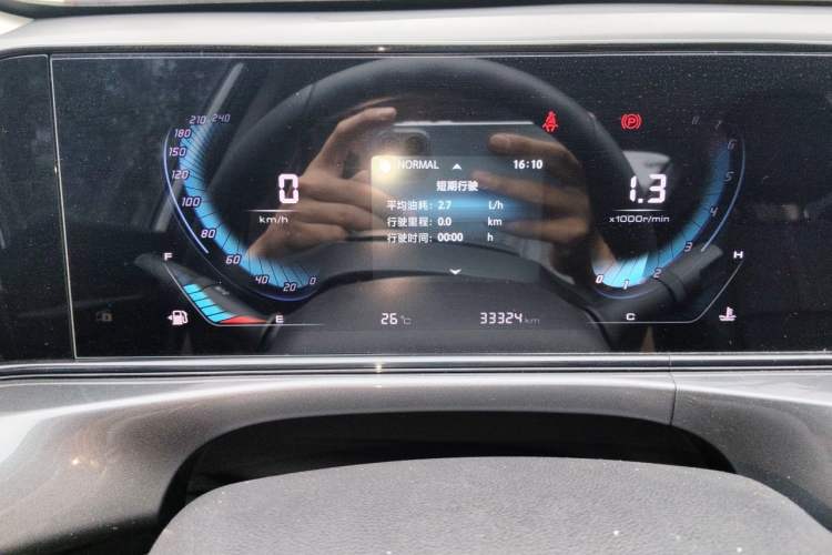 Used CHANGAN Eado 2020 PLUS Blue Whale NE 1.4T GDI DCT Fēngshàng Trim Odometer Close Up