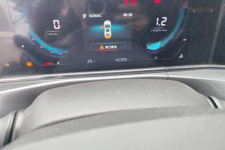 Used CHANGAN Eado 2020 PLUS Blue Whale NE 1.4T GDI DCT Prestige Model Odometer Close Up
