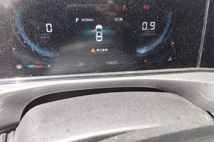 Used CHANGAN Eado 2020 PLUS Blue Whale NE 1.4T GDI DCT Prestige Model Odometer Close Up