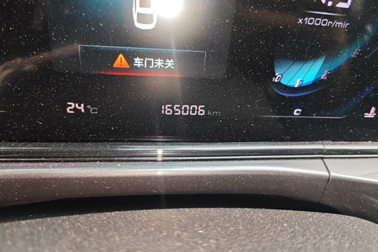 Used CHANGAN Eado 2020 PLUS Blue Whale NE 1.4T GDI DCT Prestige Model Odometer Close Up