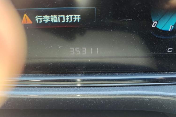 Used CHANGAN Eado 2020 PLUS Blue Whale NE 1.4T GDI DCT Prestige Model Odometer Close Up