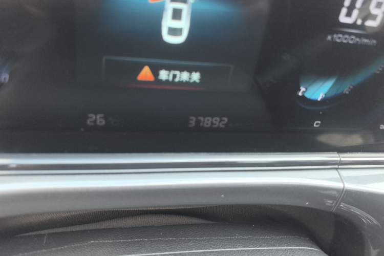 Used CHANGAN Eado 2020 PLUS Blue Whale NE 1.4T GDI DCT Prestige Model Odometer Close Up