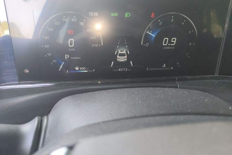 Used CHANGAN Eado 2020 PLUS Blue Whale NE 1.4T GDI DCT Flagship Model Odometer Close Up