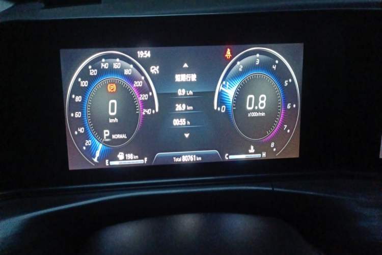 Used CHANGAN Eado 2020 PLUS Blue Whale NE 1.4T GDI DCT Flagship Model Instrument Cluster