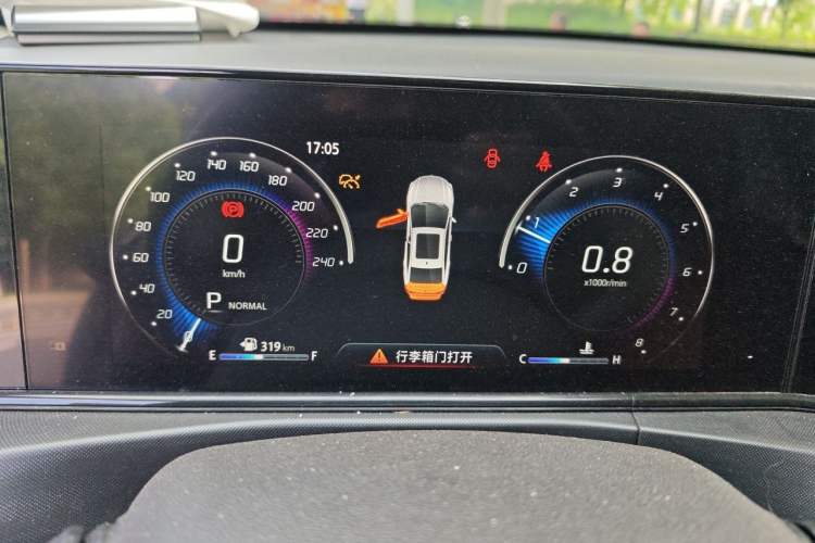 Used CHANGAN Eado 2020 PLUS Blue Whale NE 1.4T GDI DCT Flagship Model Instrument Cluster