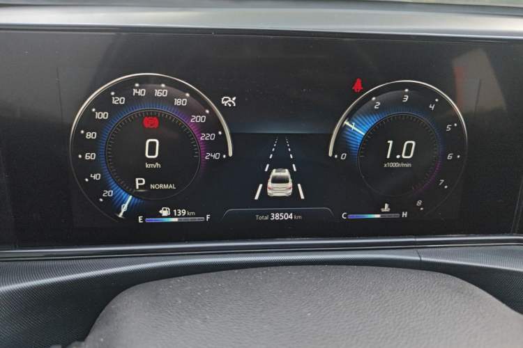 Used CHANGAN Eado 2020 PLUS Blue Whale NE 1.4T GDI DCT Flagship Model Instrument Cluster