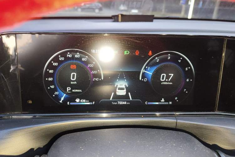 Used CHANGAN Eado 2020 PLUS Blue Whale NE 1.4T GDI DCT Flagship Model Instrument Cluster