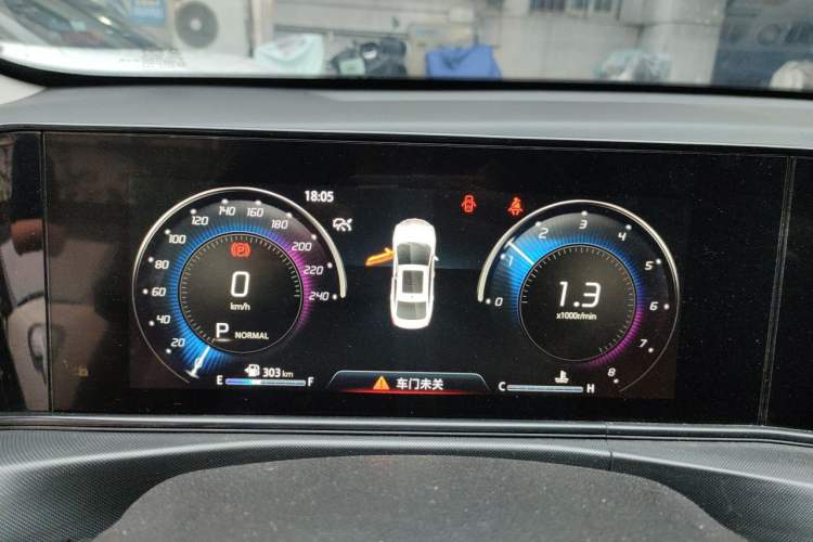 Used CHANGAN Eado 2020 PLUS Blue Whale NE 1.4T GDI DCT Flagship Model Instrument Cluster