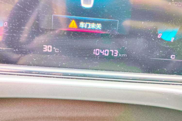 Used CHANGAN Eado 2020 PLUS Blue Whale NE 1.4T GDI DCT Prestige Model Odometer Close Up