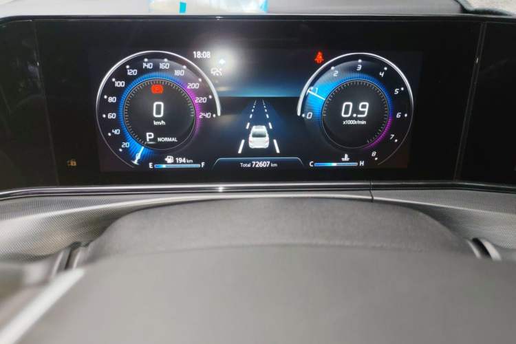 Used CHANGAN Eado 2020 PLUS Blue Whale NE 1.4T GDI DCT Flagship Model Odometer Close Up