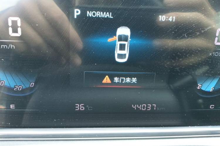Used CHANGAN Eado 2020 PLUS Blue Whale NE 1.4T GDI DCT Prestige Model Odometer Close Up
