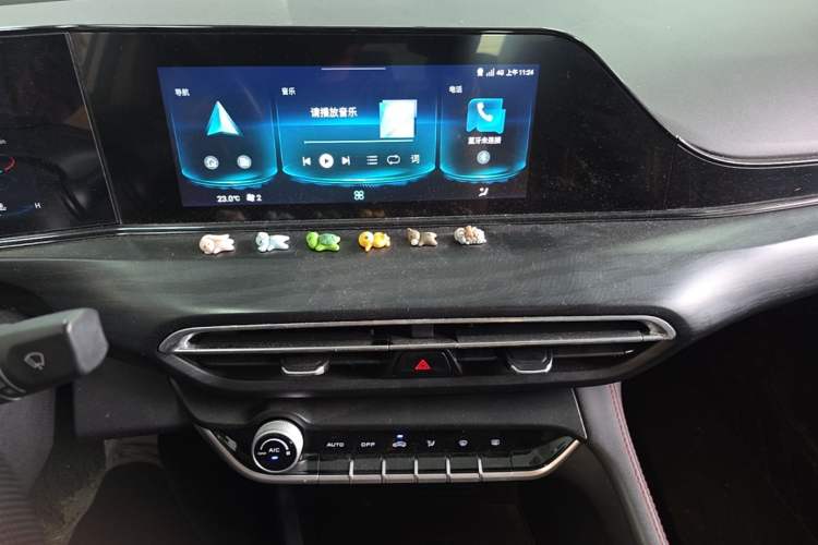 Used CHANGAN Eado 2020 PLUS Blue Whale NE 1.4T GDI DCT Flagship Model Audio And AC Panel