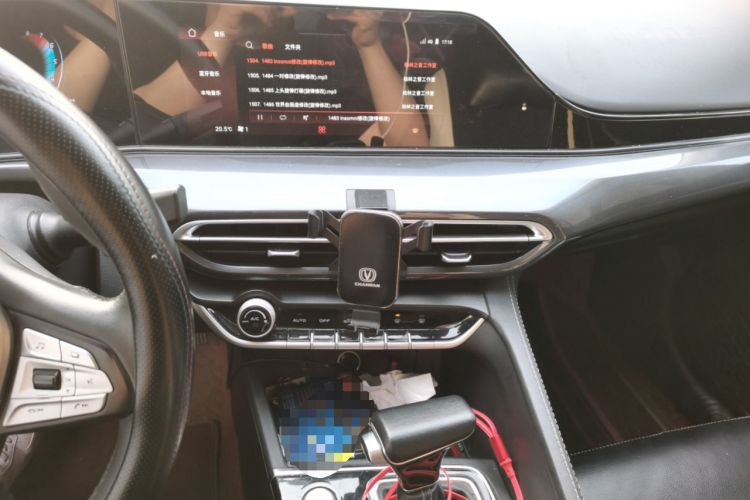 Used CHANGAN Eado 2020 PLUS Blue Whale NE 1.4T GDI DCT Prestige Model Audio And AC Panel