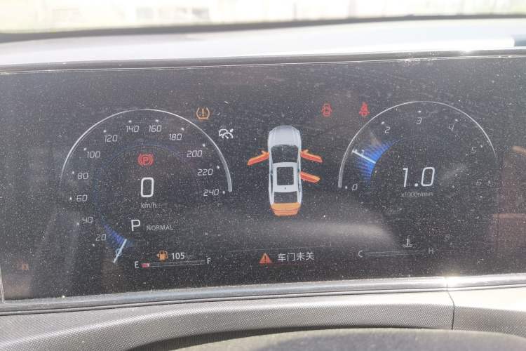 Used CHANGAN Eado 2020 PLUS Blue Whale NE 1.4T GDI DCT Flagship Model Instrument Cluster