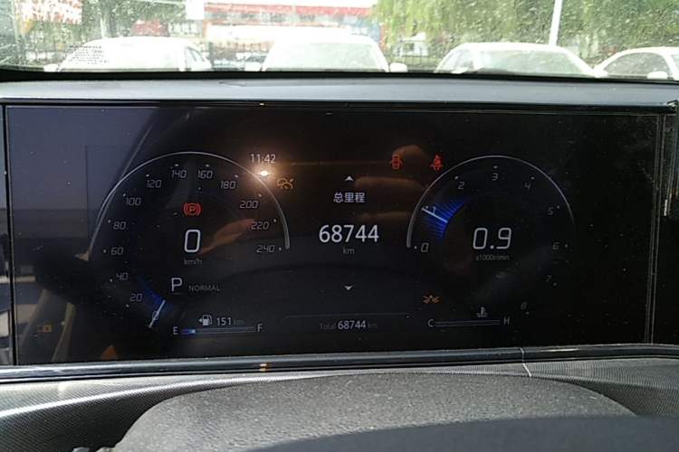 Used CHANGAN Eado 2020 PLUS Blue Whale NE 1.4T GDI DCT Flagship Model Instrument Cluster