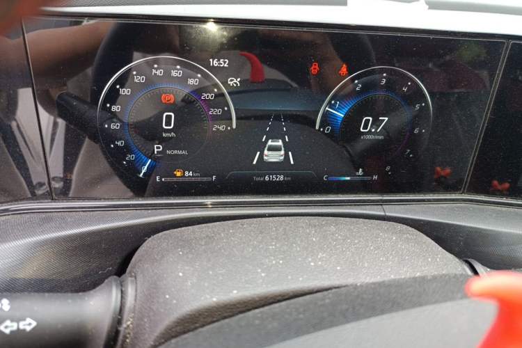 Used CHANGAN Eado 2020 PLUS Blue Whale NE 1.4T GDI DCT Flagship Model Instrument Cluster