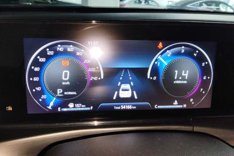 Used CHANGAN Eado 2020 PLUS Blue Whale NE 1.4T GDI DCT Flagship Model Instrument Cluster