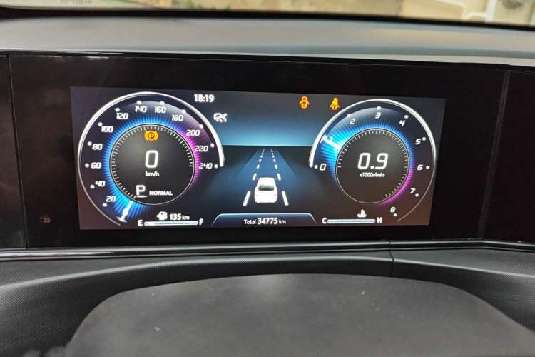 Used CHANGAN Eado 2020 PLUS Blue Whale NE 1.4T GDI DCT Flagship Model Instrument Cluster