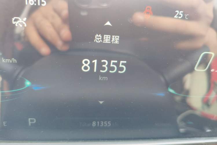 Used CHANGAN Eado 2020 PLUS Blue Whale NE 1.4T GDI DCT Flagship Model Odometer Close Up