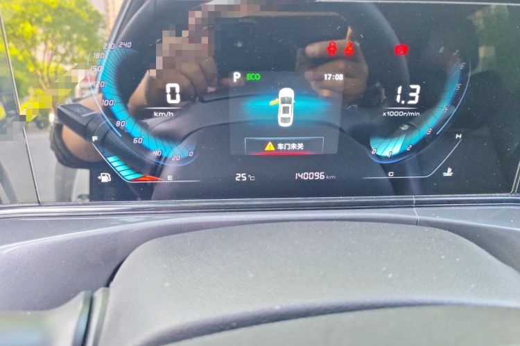 Used CHANGAN Eado 2020 PLUS Blue Whale NE 1.4T GDI DCT Prestige Model Odometer Close Up