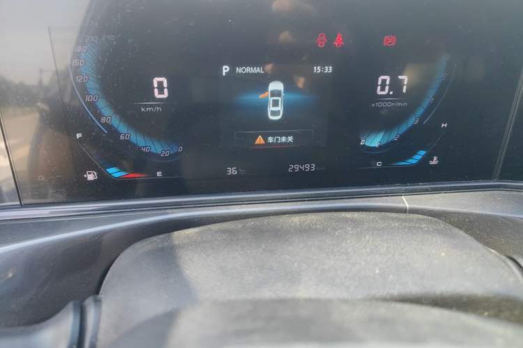 Used CHANGAN Eado 2020 PLUS Blue Whale NE 1.4T GDI DCT Prestige Model Odometer Close Up