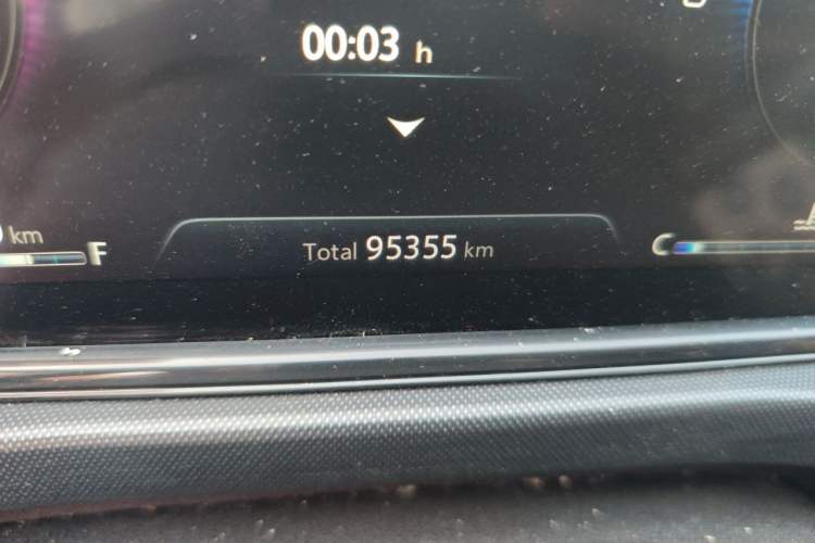 Used CHANGAN Eado 2020 PLUS Blue Whale NE 1.4T GDI DCT Flagship Model Odometer Close Up