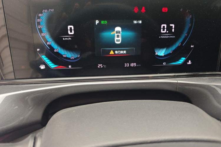Used CHANGAN Eado 2020 PLUS Blue Whale NE 1.4T GDI DCT Prestige Model Odometer Close Up